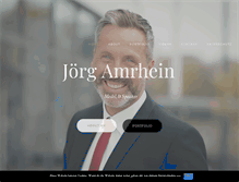 Tablet Screenshot of joergamrhein.com
